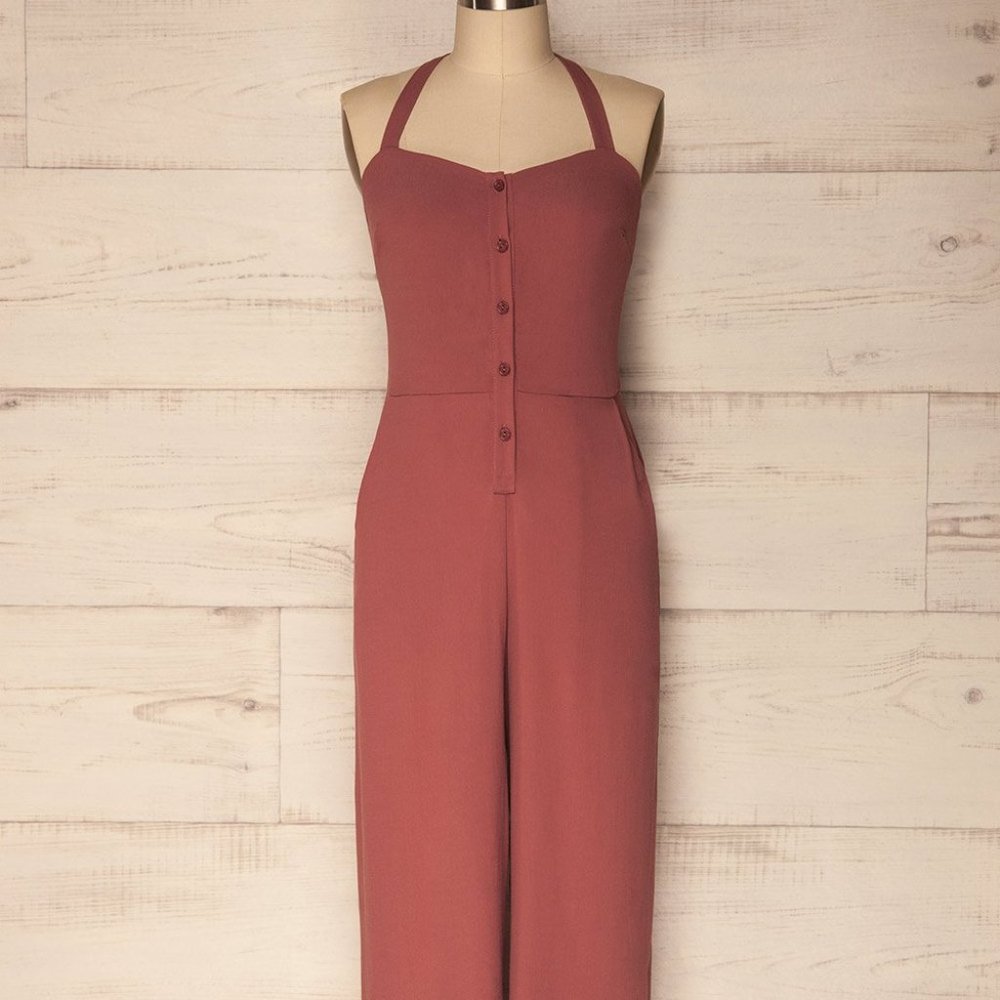 La Petite Garçonne Otrobo Bonbon Rose Jumpsuit